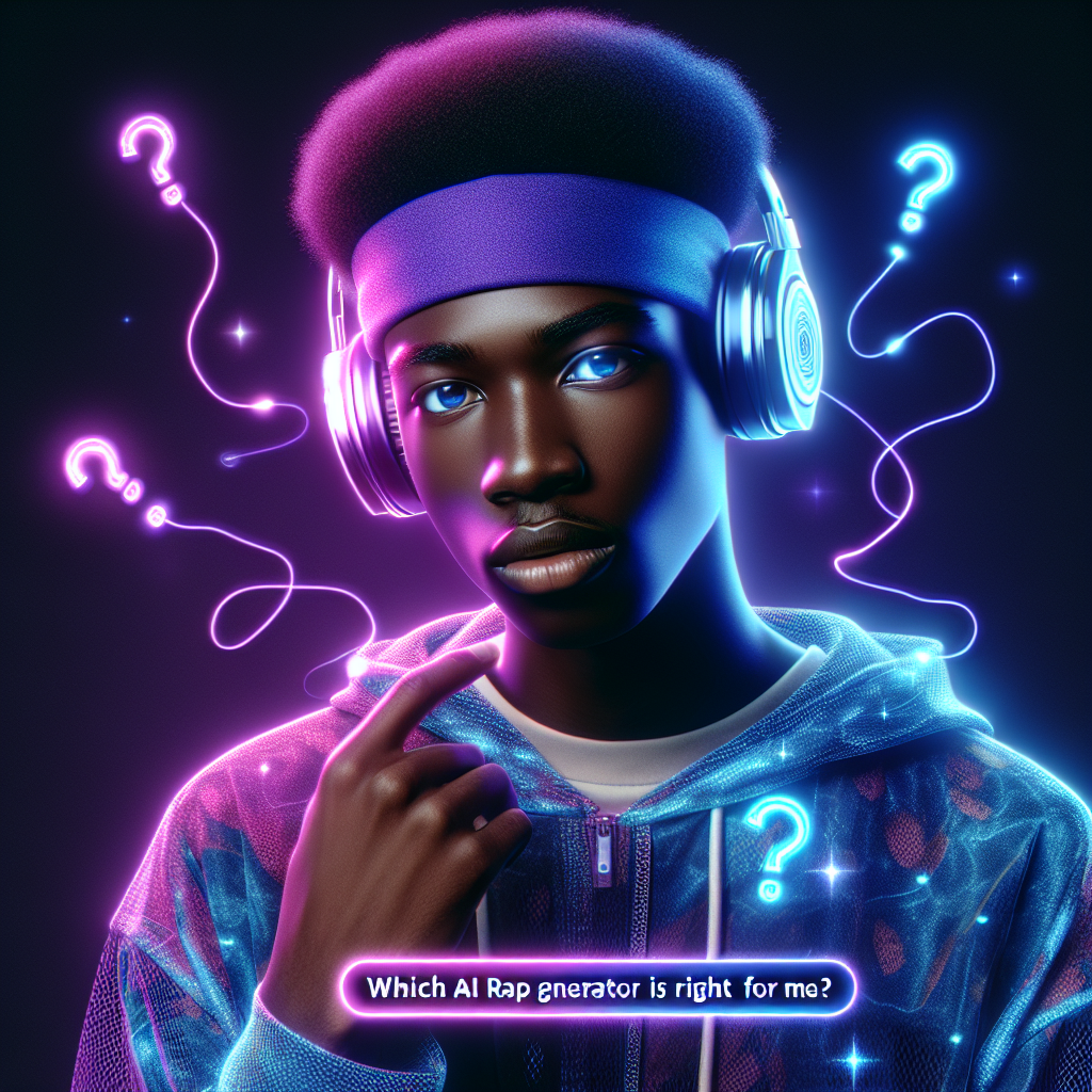 Which AI Rap Generator Is Right For Me
