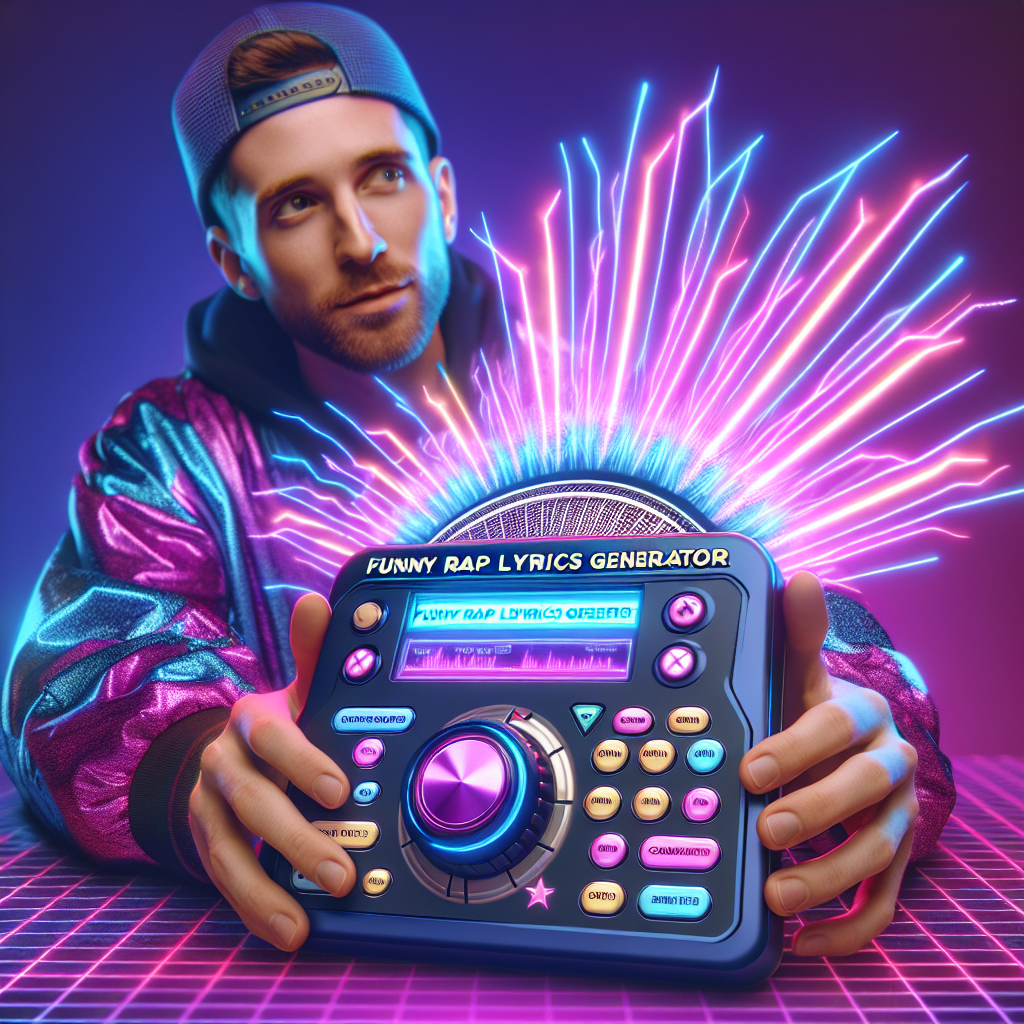Funny Rap Lyrics Generator: Elevate Your Rap Game with AI