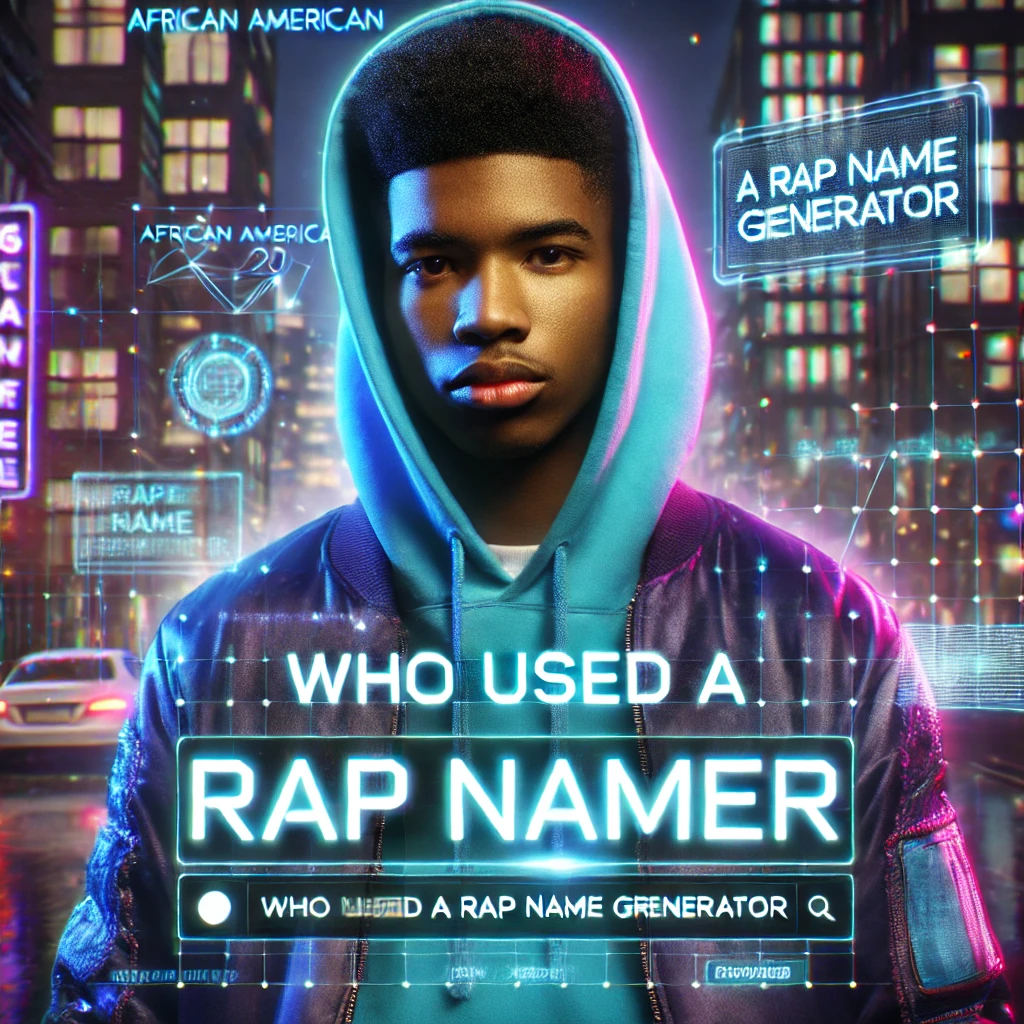 The Ultimate Guide to Who Used a Rap Name Generator