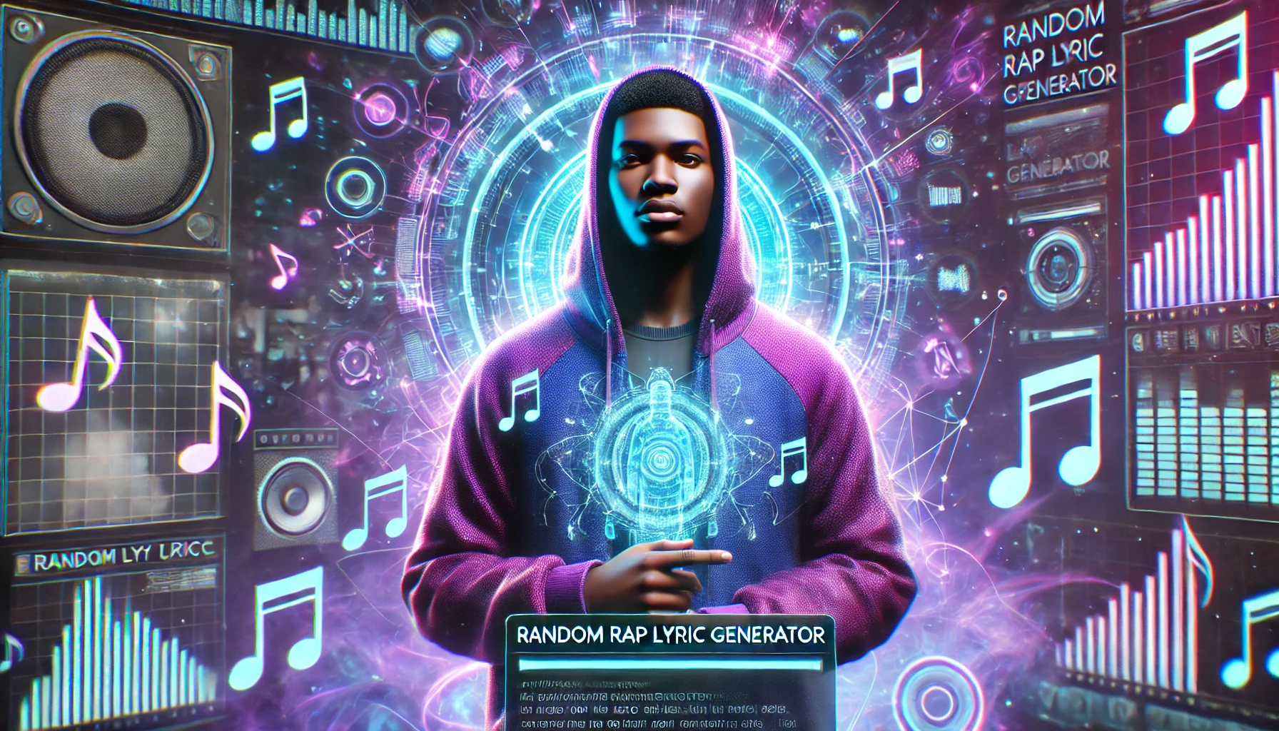 Exploring Creativity with a Random Rap Lyric Generator