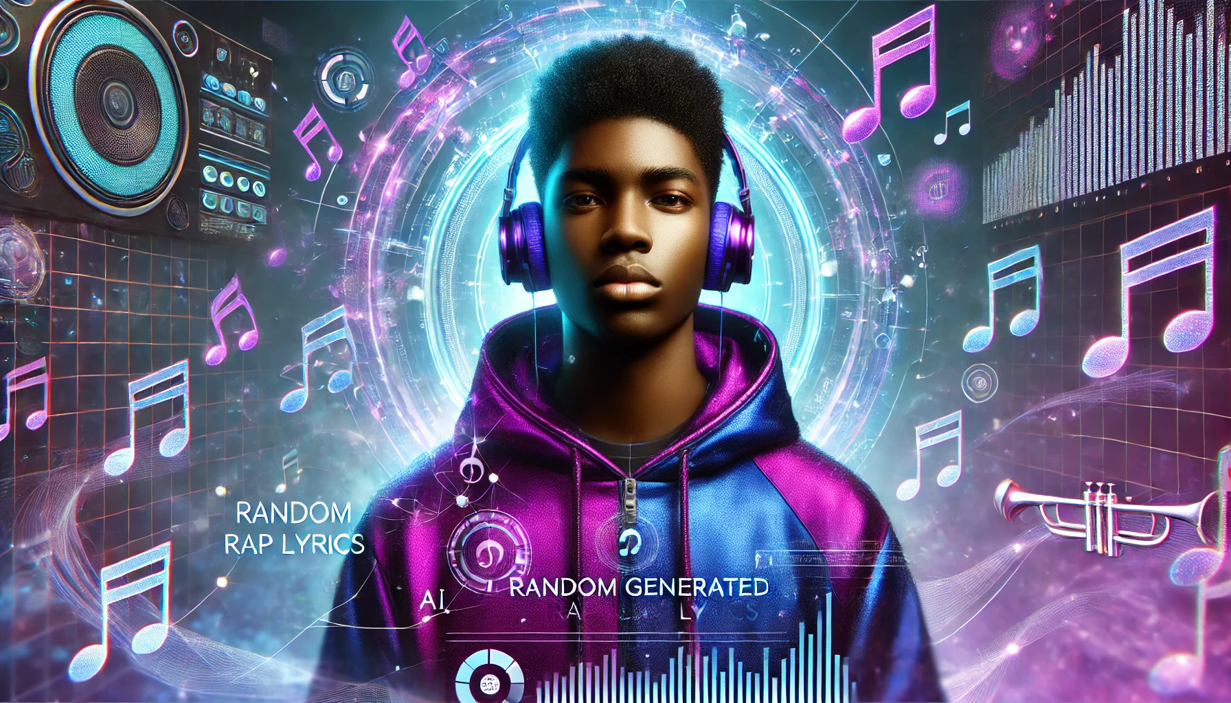 Discovering Creativity with Random Generated Rap Lyrics