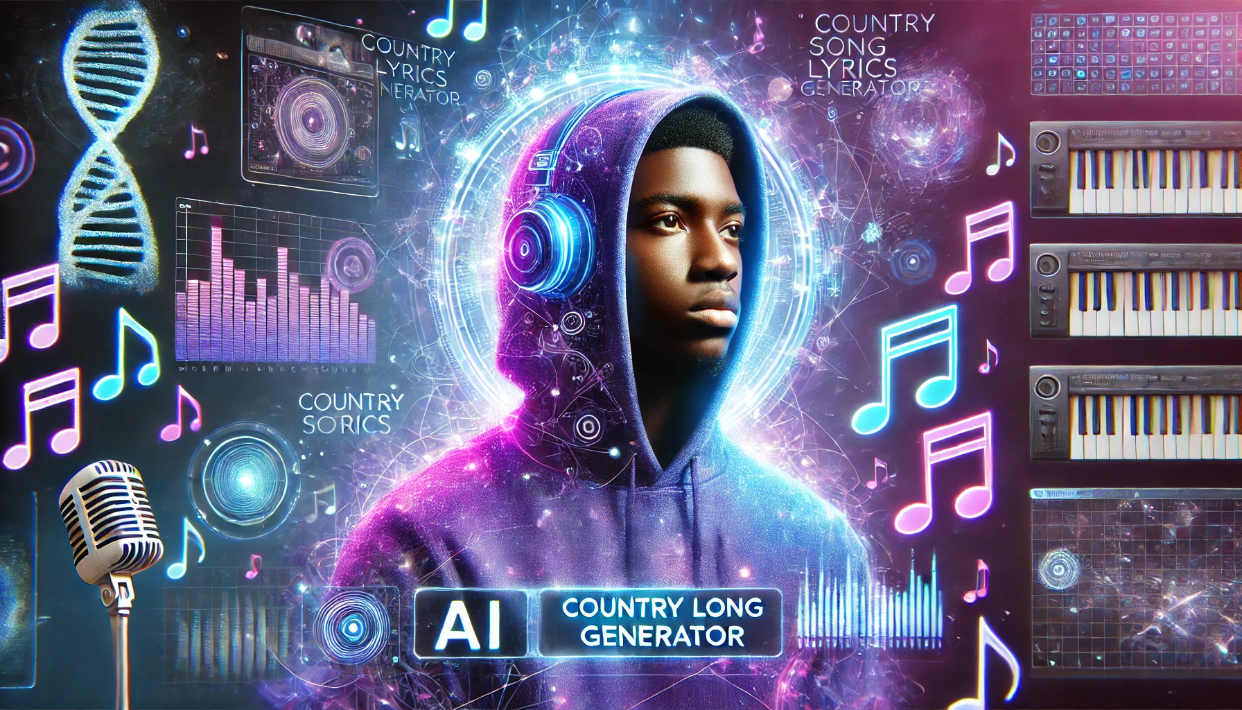 Harnessing Creativity with the AI Country Song Lyrics Generator