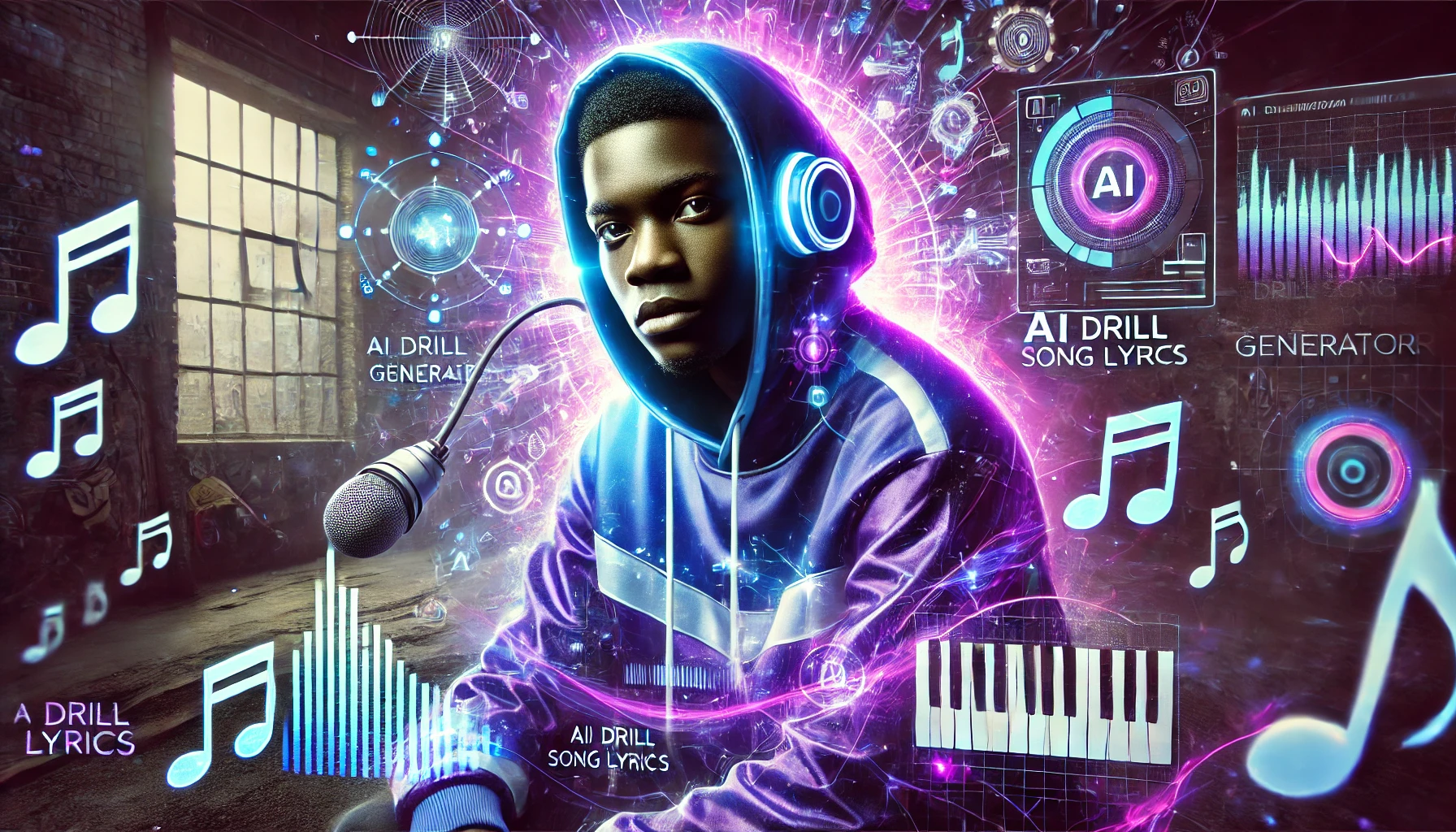 Unleashing Creativity with the AI Drill Song Lyrics Generator