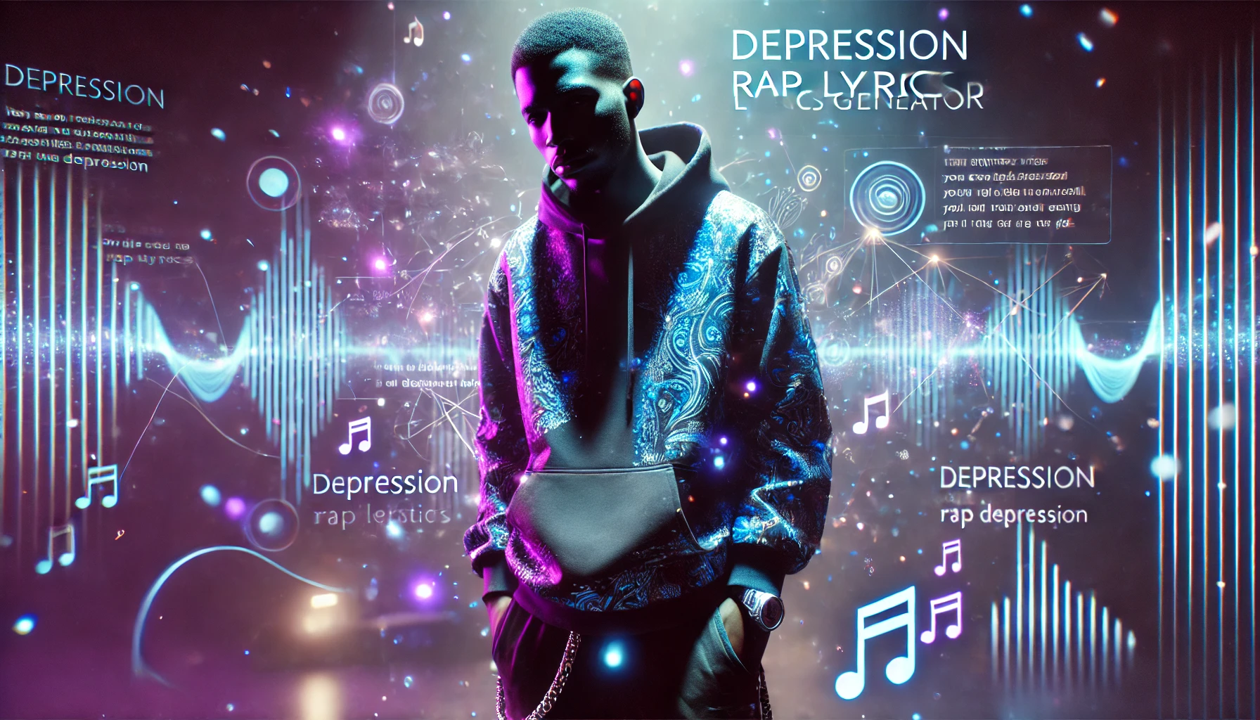 Using a Depression Rap Lyrics Generator to Channel Your Emotions
