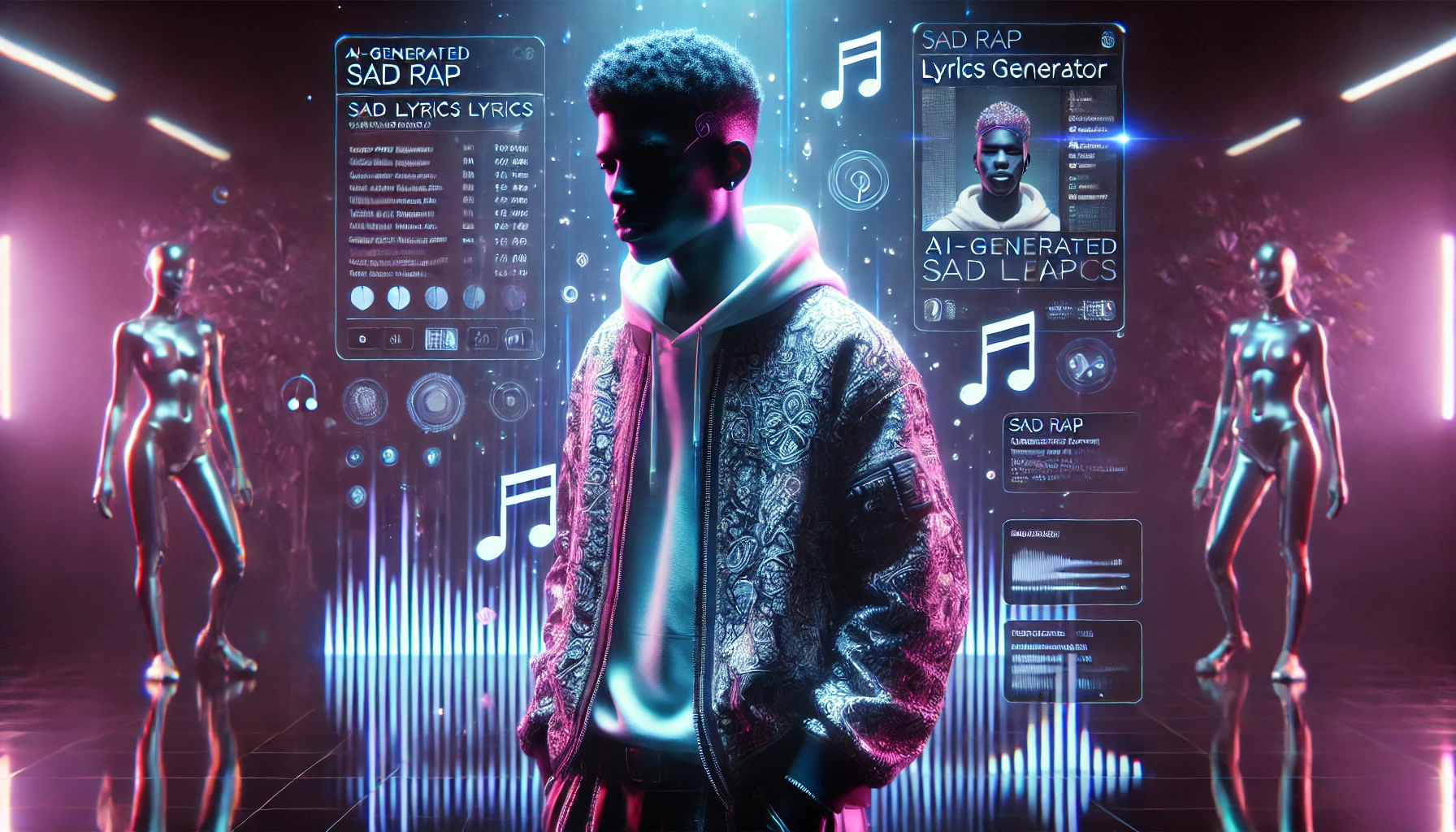 Exploring the Depths of Emotion with a Sad Rap Lyrics Generator