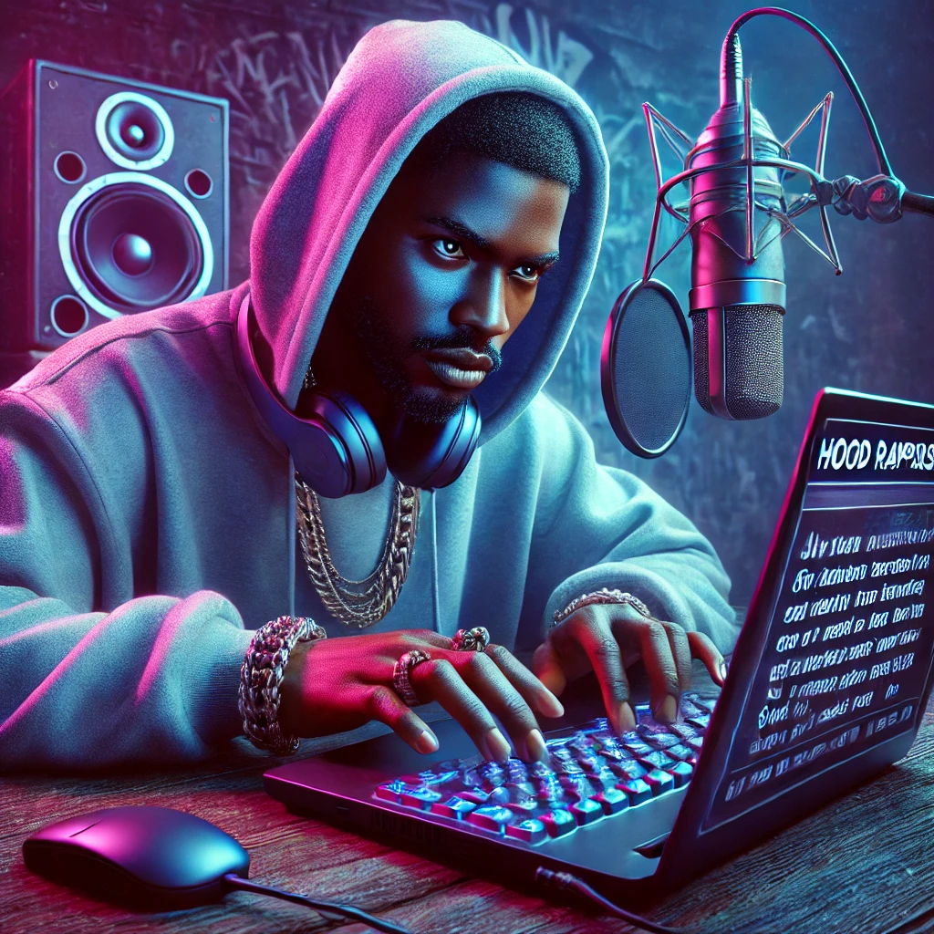 Using a Hood Rap Lyrics Generator to Boost Your Songwriting