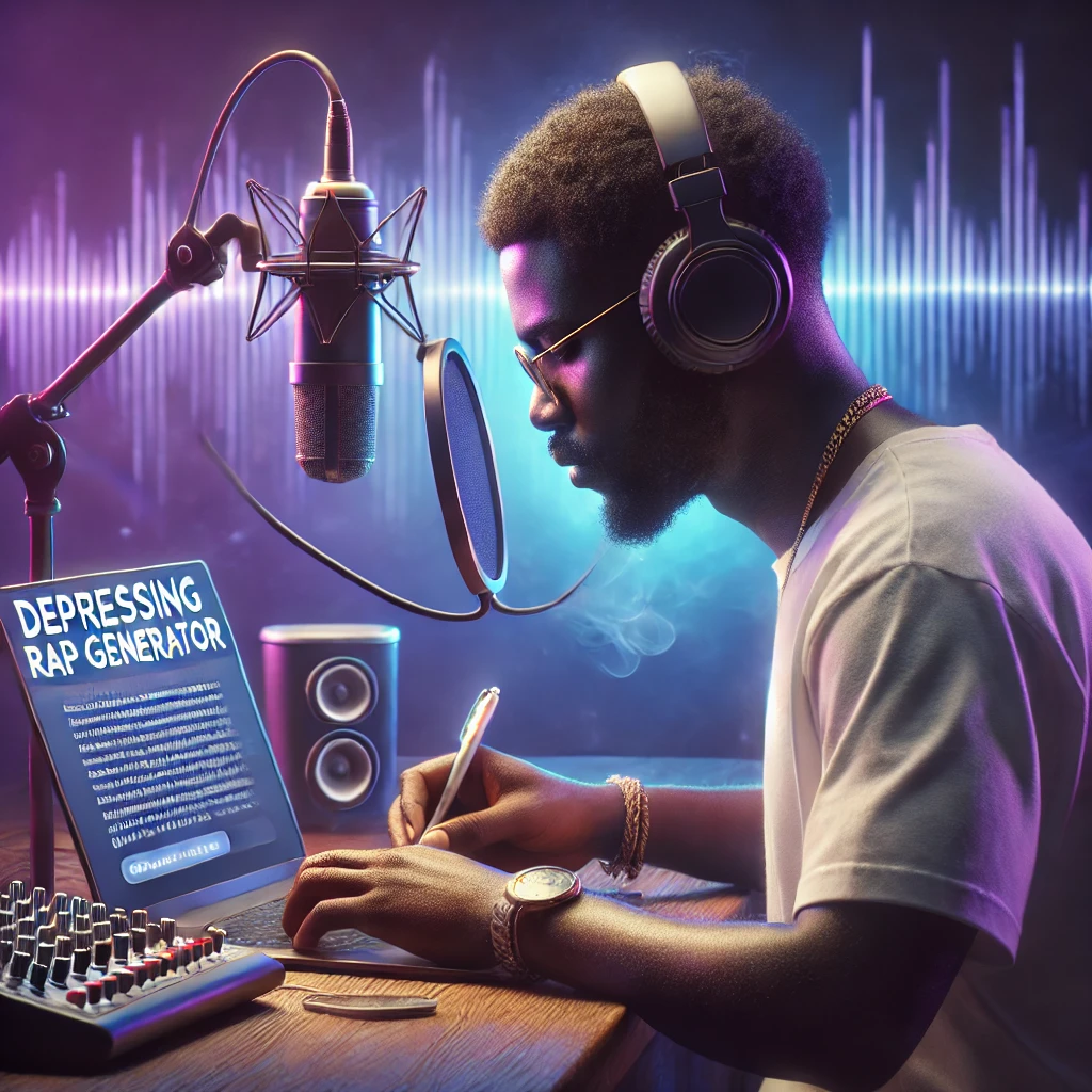 Unlocking Creativity with a Depressing Rap Lyrics Generator