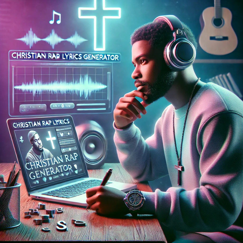 Christian Rap Lyrics Generator: Creating Uplifting Bars with Faith