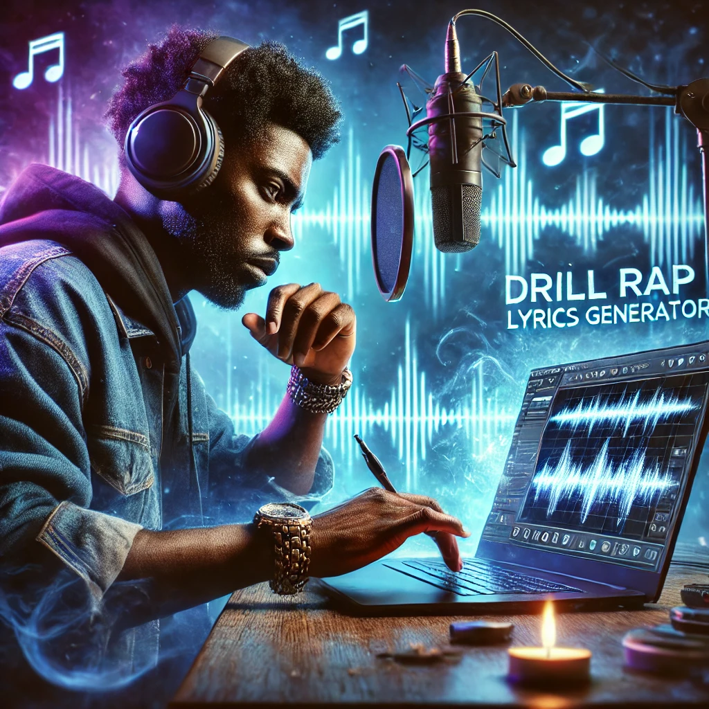 Drill Rap Lyrics Generator: Create Hard-Hitting Bars Instantly