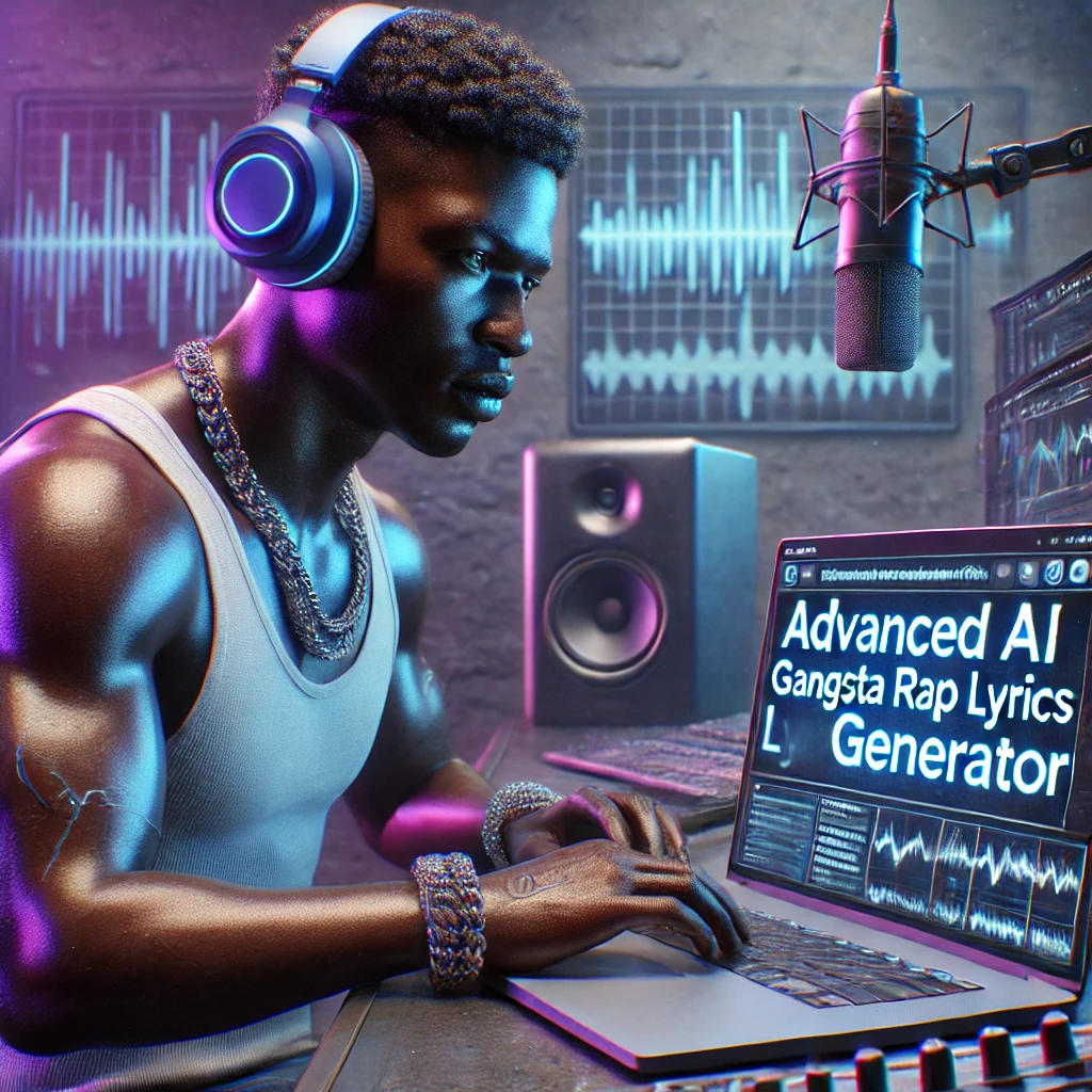 Advanced AI Gangsta Rap Lyrics Generator: Elevating Your Songwriting Game