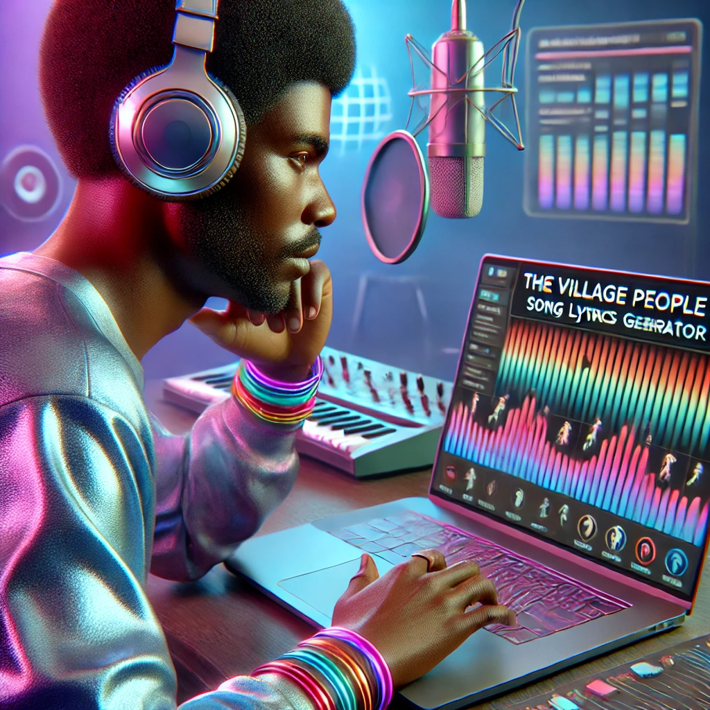 Unleash Your Disco Vibes with The Village People Song Lyrics Generator