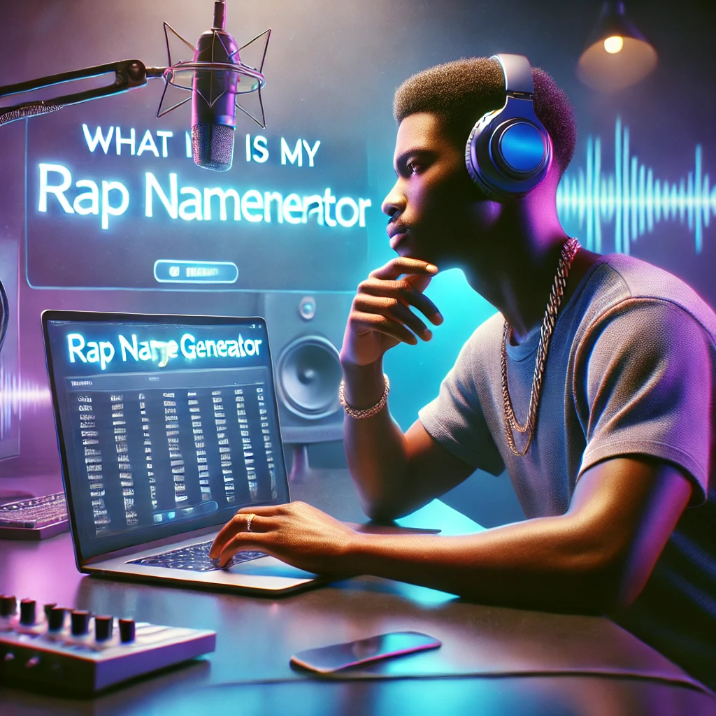 Find Your Perfect Identity with a "What is My Rap Name Generator"