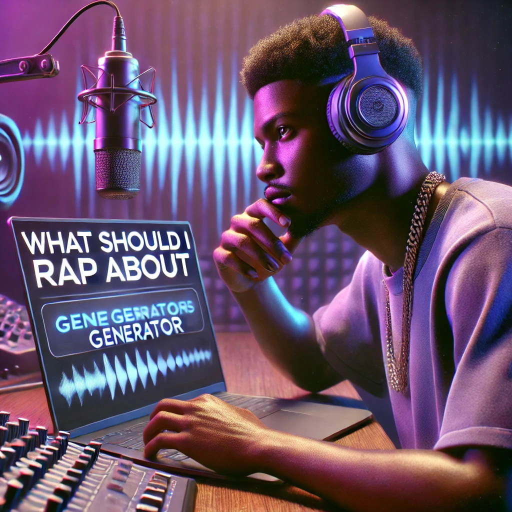 Unlock Creativity with a “What Should I Rap About Generator”