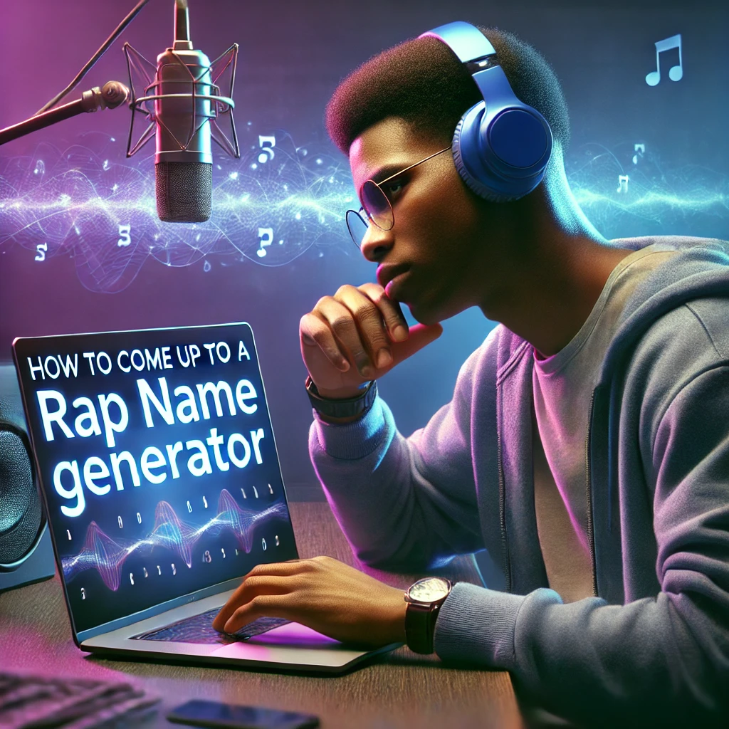 How to Come Up with a Rap Name Using a Generator