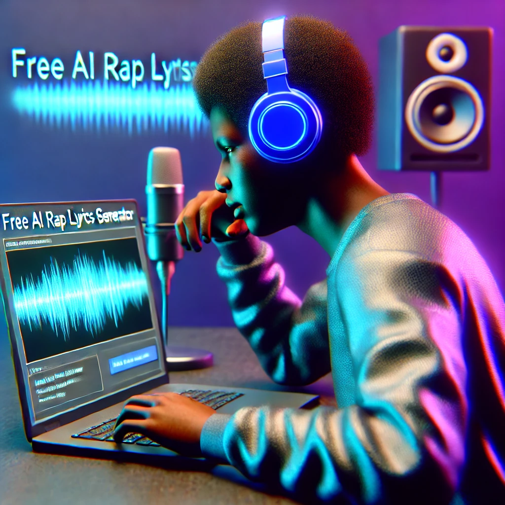 Discover the Power of a Free AI Rap Lyrics Generator