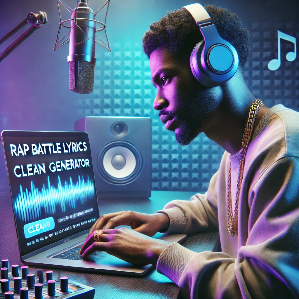 Using a Rap Battle Lyrics Clean Generator to Level Up Your Game