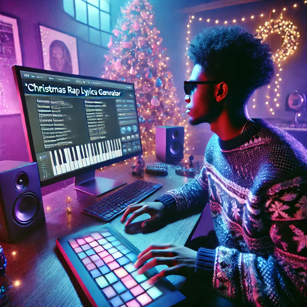 Get Festive with a Christmas Rap Lyrics Generator