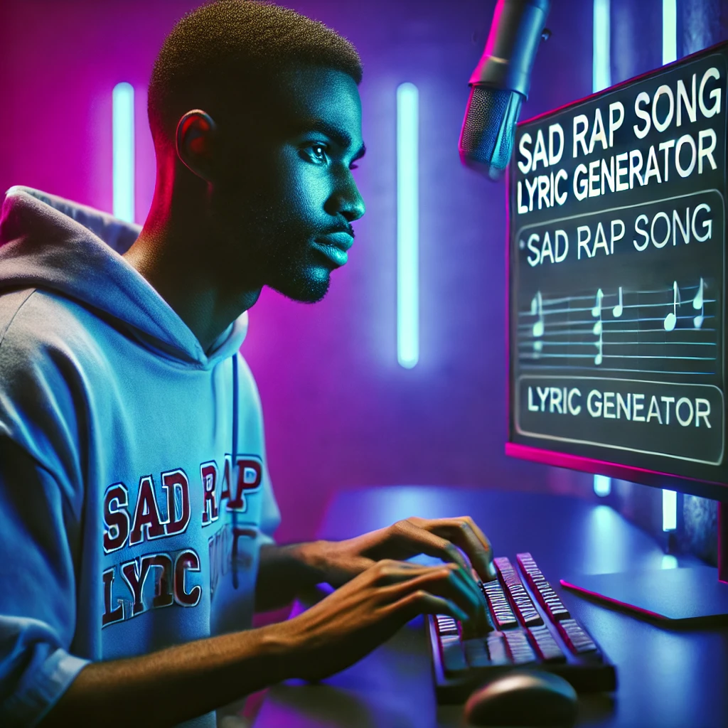 Finding the Right Words with a Sad Rap Song Lyric Generator