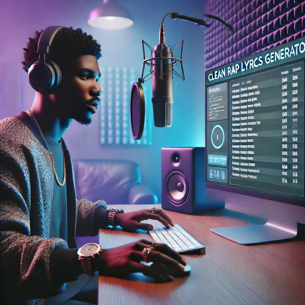 Using a "Rap Lyrics Generator Clean" for Creative and Family-Friendly Bars