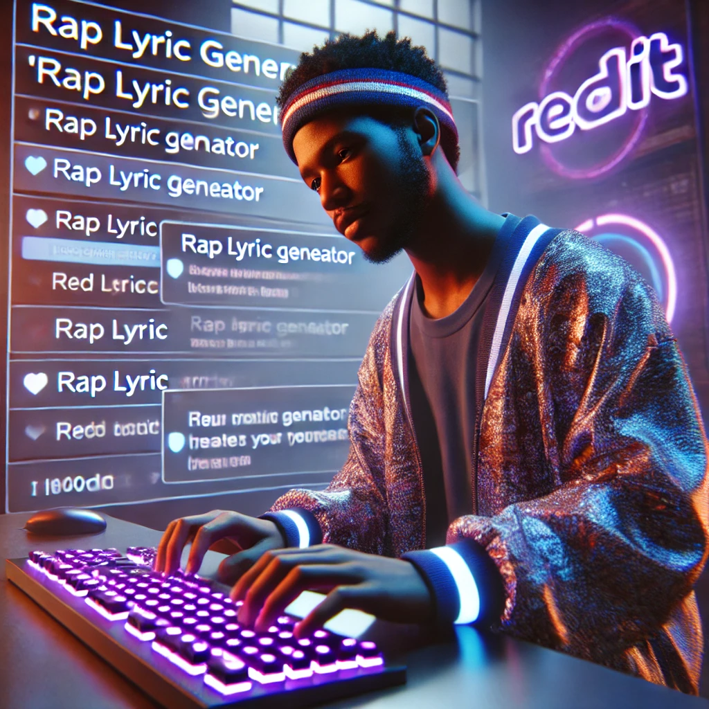 Exploring the Power of a Rap Lyric Generator on Reddit