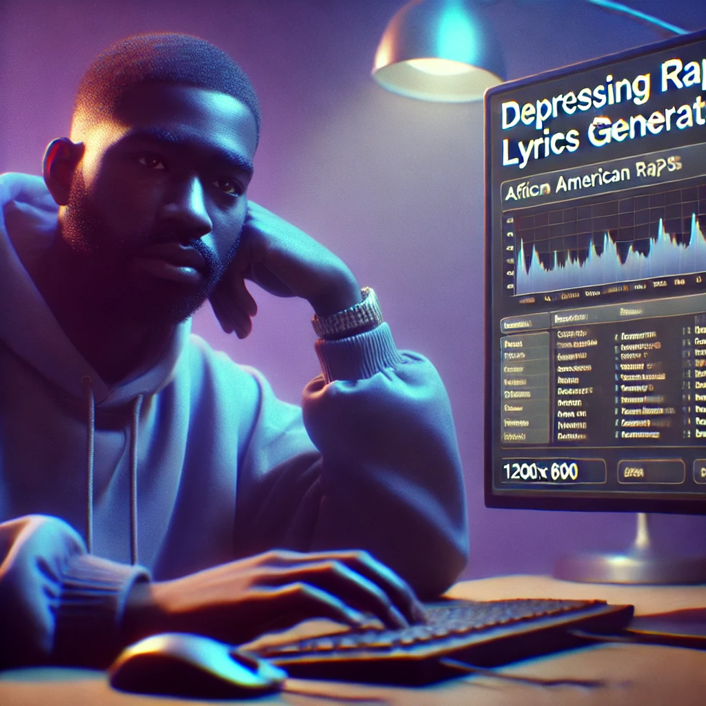 Expressing Real Emotions with a Depressing Rap Lyrics Generator