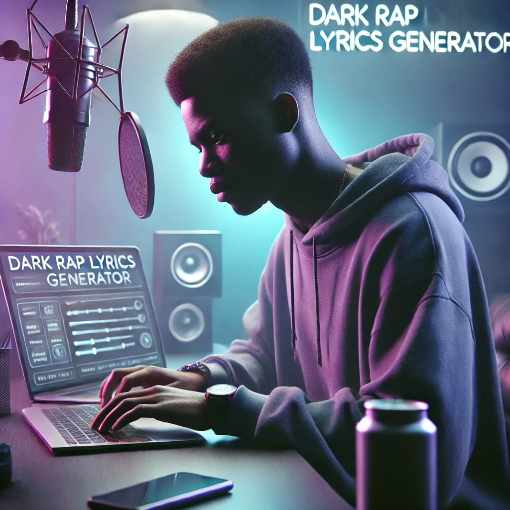 Discovering Depth with a Dark Rap Lyrics Generator
