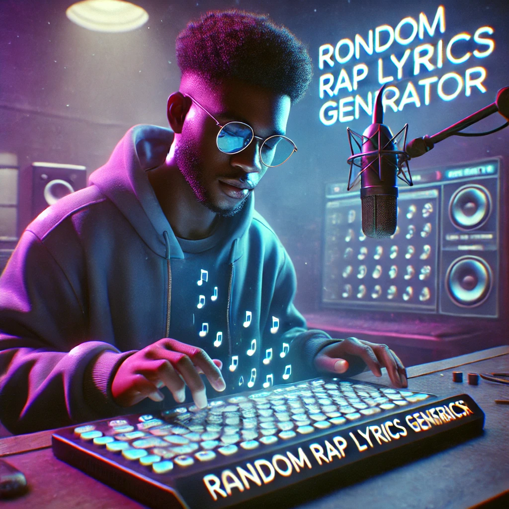 Boosting Creativity with a Random Rap Lyrics Generator