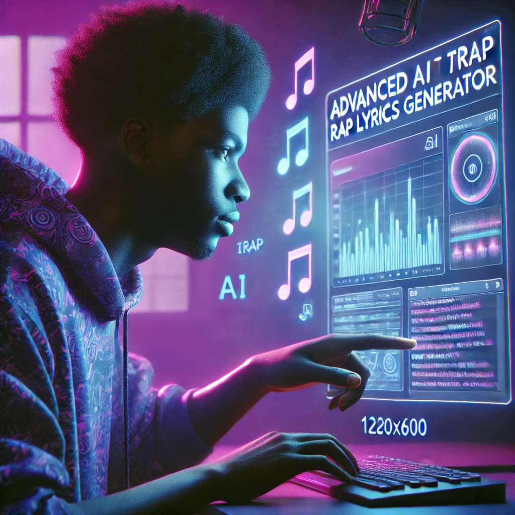 Elevate Your Verses with an Advanced AI Trap Rap Lyrics Generator