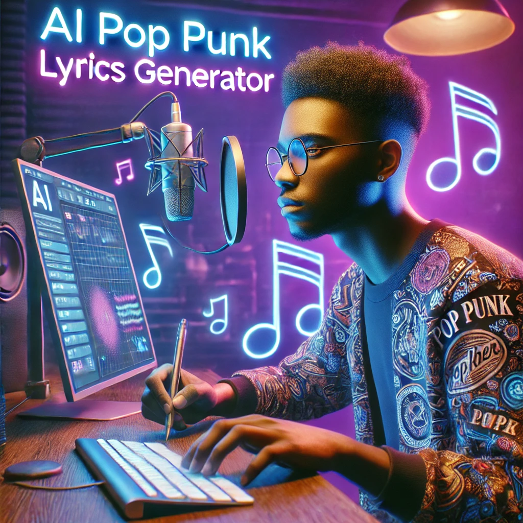 Unleash Your Creativity with an AI Pop Punk Lyrics Generator
