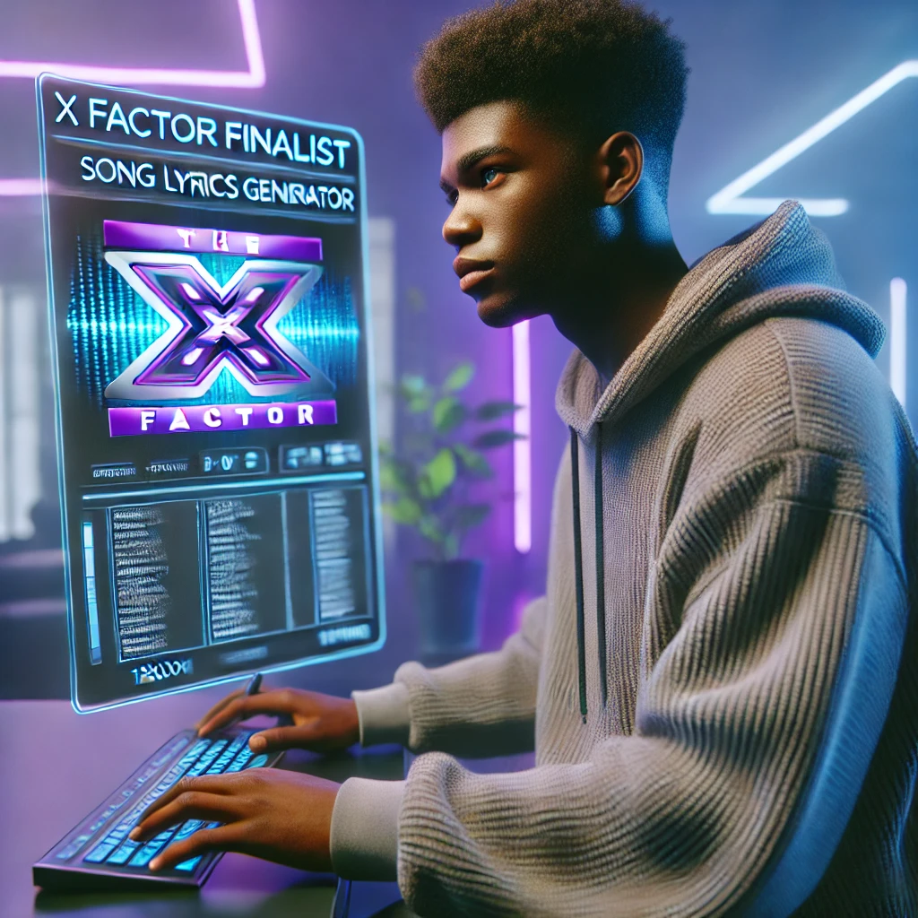 X Factor Finalist Song Lyrics Generator: Craft Your Own Winning Anthem