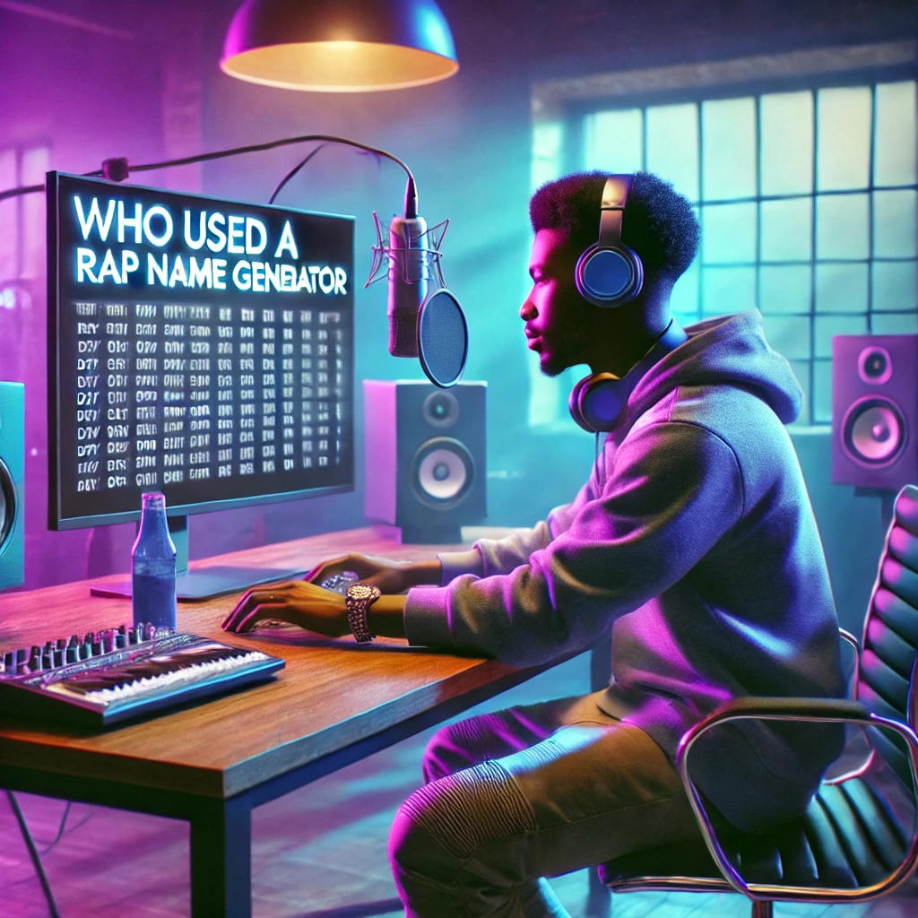 Who Used a Rap Name Generator? Famous Artists and Their Surprising Beginnings