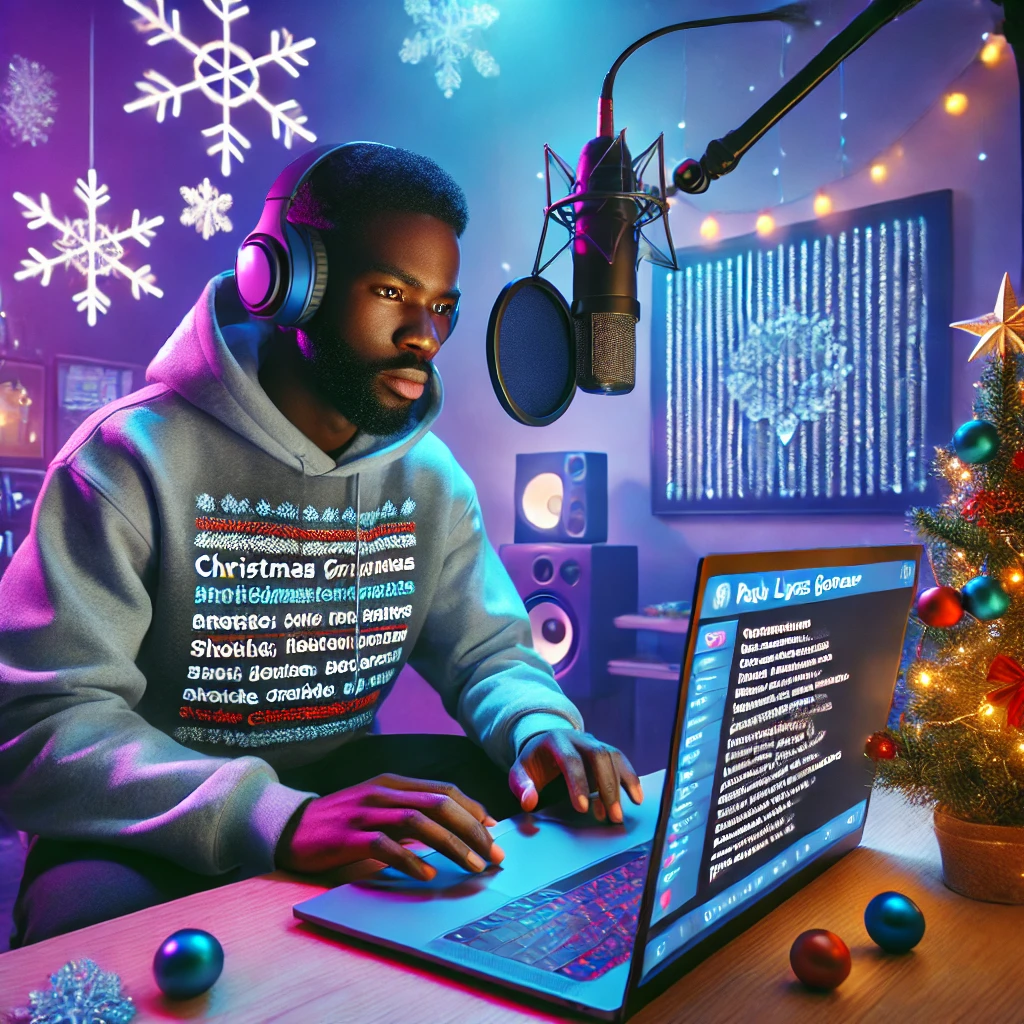 Create Festive Verses with a Christmas Rap Lyrics Generator