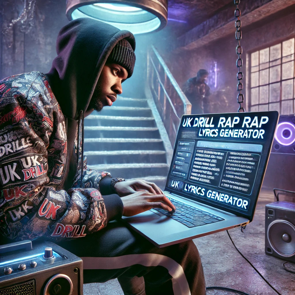 Level Up Your Tracks with a UK Drill Rap Lyrics Generator