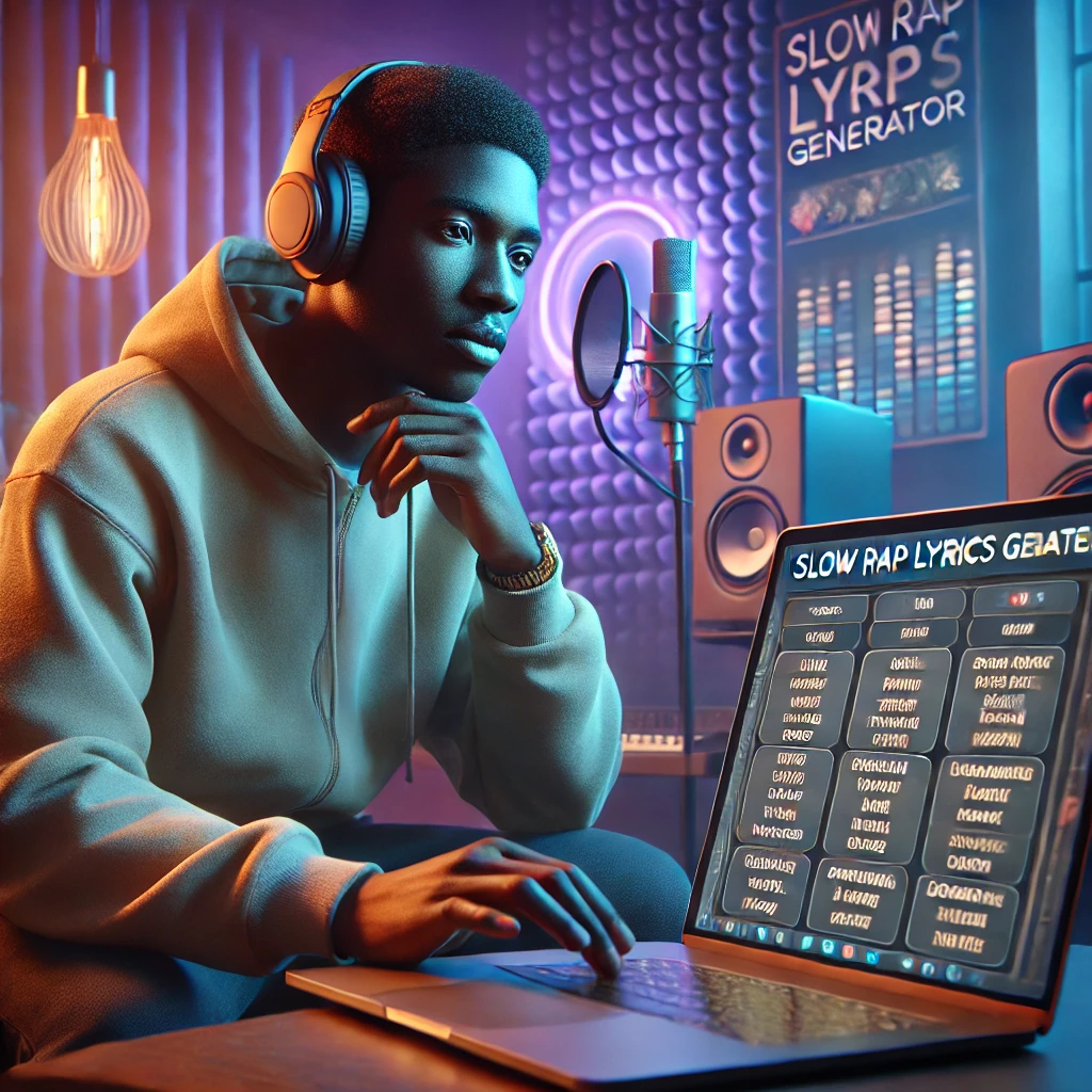 Craft Emotional Verses with a Slow Rap Lyrics Generator