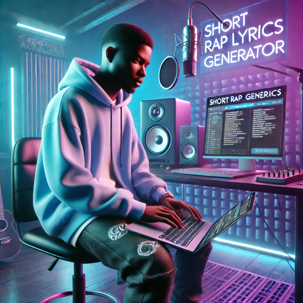 Create Catchy Verses with a Short Rap Lyrics Generator