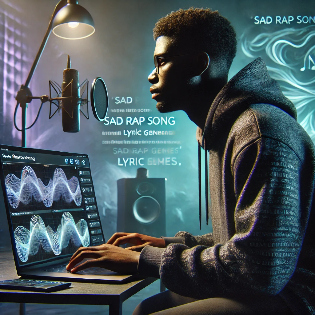 Pour Out Your Emotions with a Sad Rap Song Lyric Generator