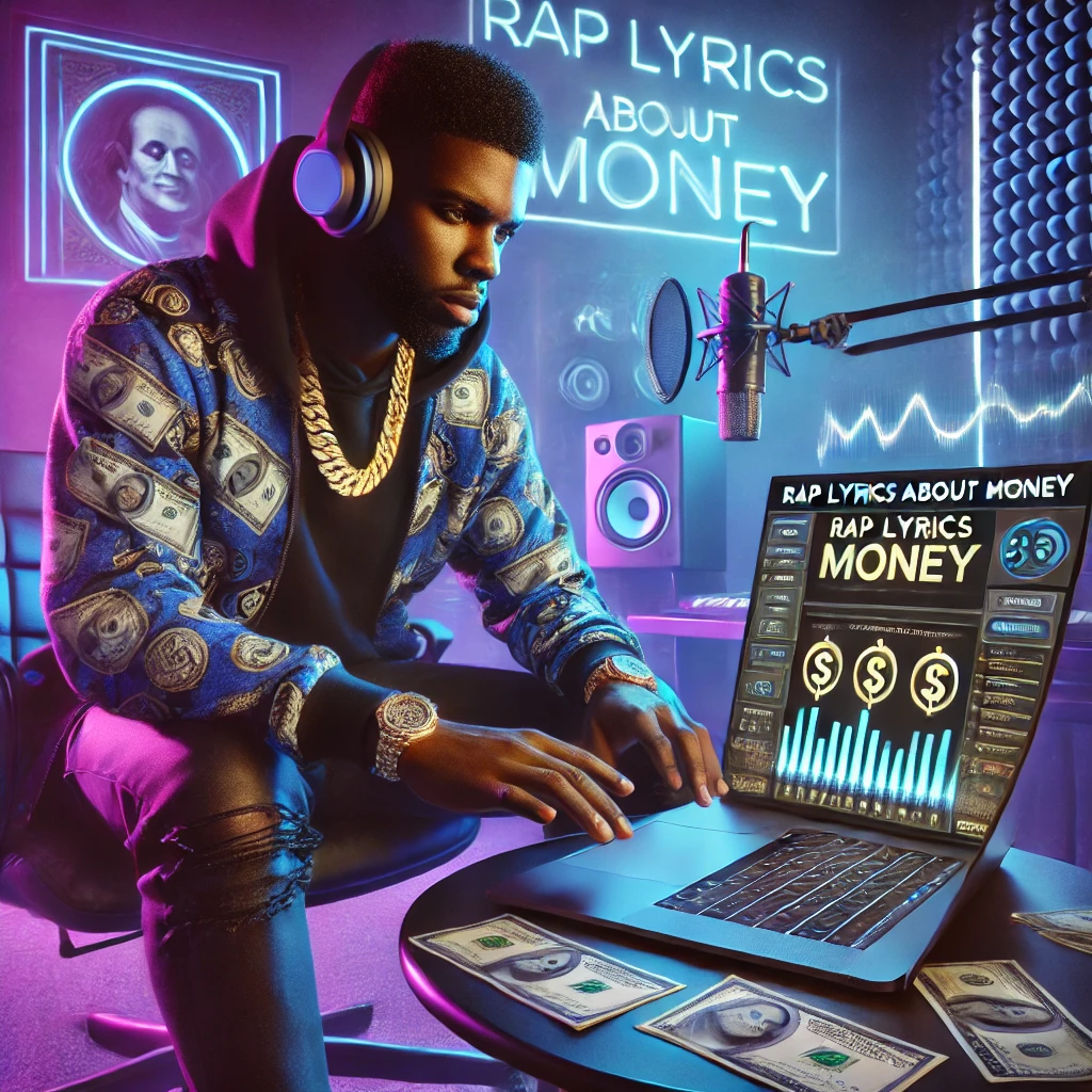Write Fire Verses with a Rap Lyrics About Money Generator