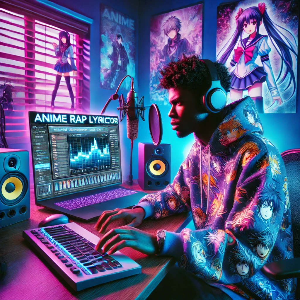 Create Epic Bars with an Anime Rap Lyrics Generator