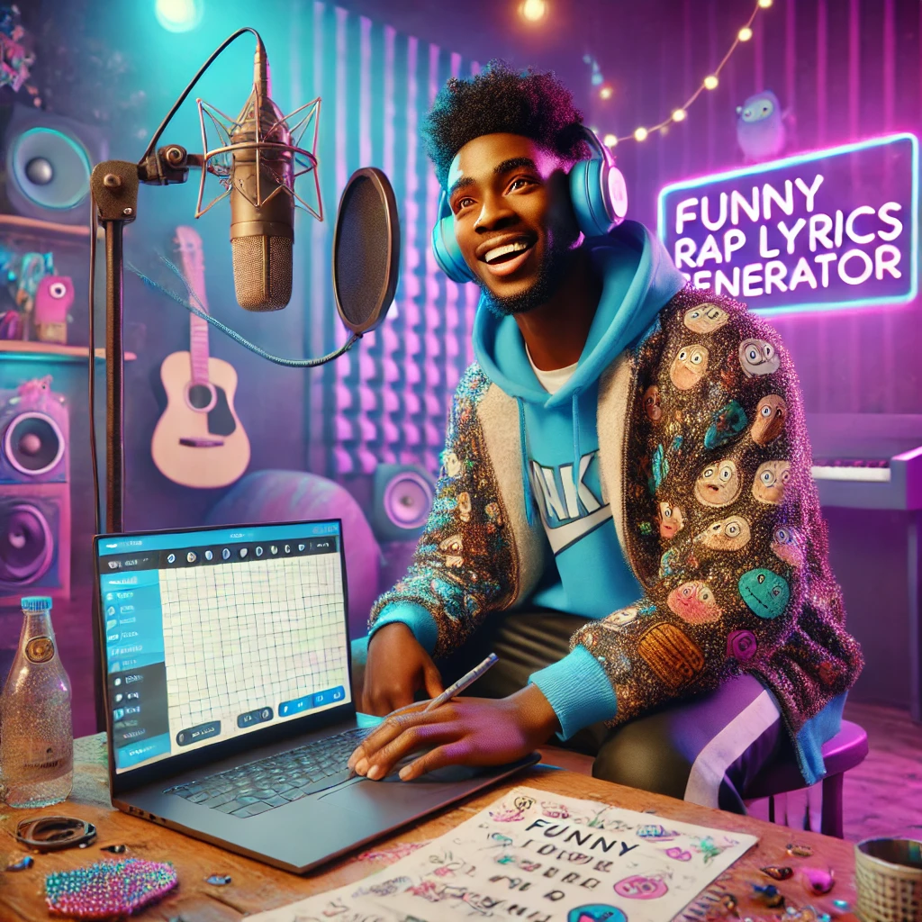 Unleash Laughter with a Funny Rap Lyrics Generator