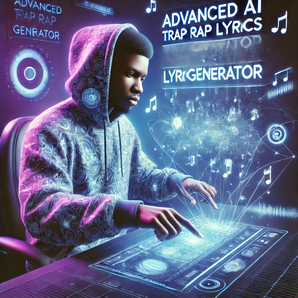Revolutionize Your Music with the Advanced AI Trap Rap Lyrics Generator