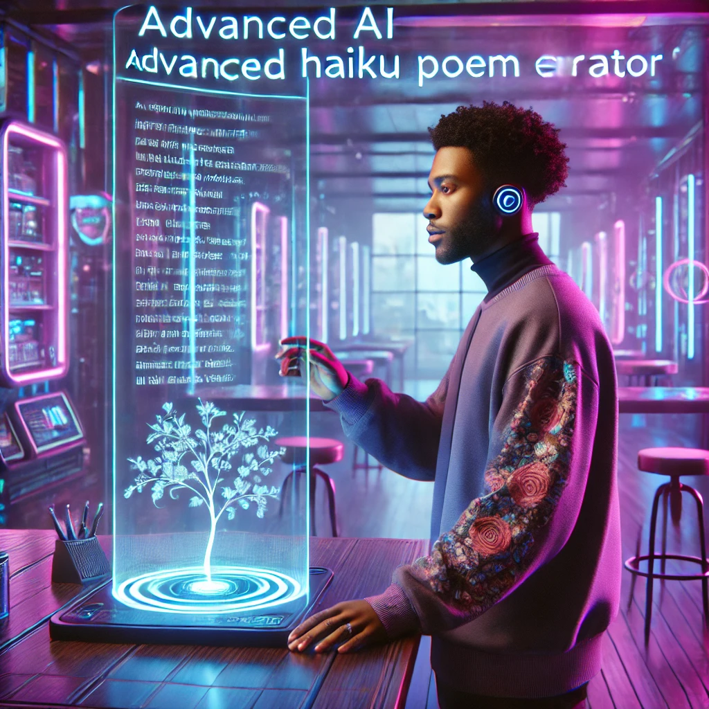 Experience Poetry Like Never Before with the Advanced AI Haiku Poem Generator